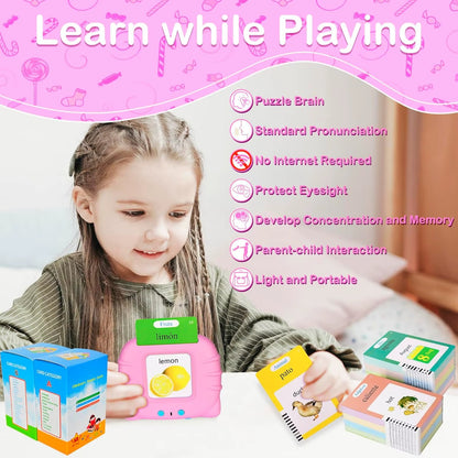 TARJETAS DIDACTICAS BILINGÜE CON SONIDOS (ESPAÑOL - INGLES)